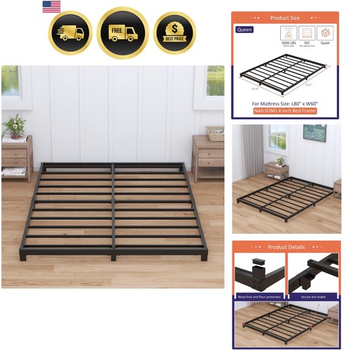 Inch bed frame queen size - frame,
